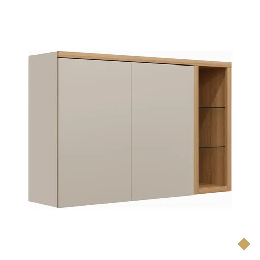 Arm&aacute;rio A&eacute;reo Allure Linea Brasil 1,20cm