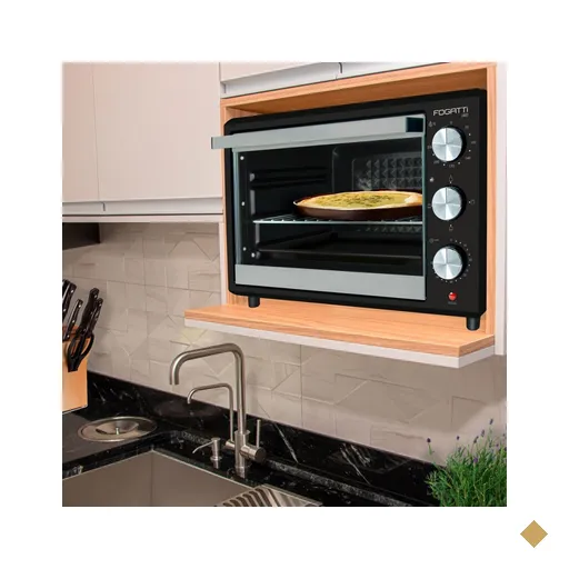 Forno Elétrico de Bancada 40l 110v Preto - Fogatti