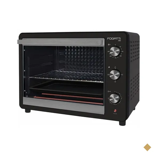 Forno Elétrico de Bancada 60l 220v Preto - Fogatti
