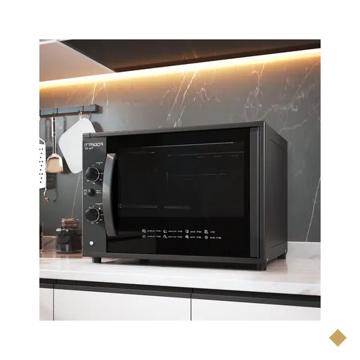 Forno Elétrico de Bancada Top 60l 220v Preto - Fogatti