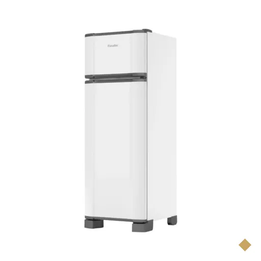 Refrigerador Branco Rcd34 Pro 276L com refrigerador 55L Esmaltec