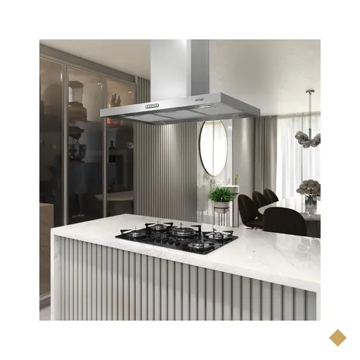 Coifa de Ilha Ciri 75 Cm 127v Inox - Fogatti