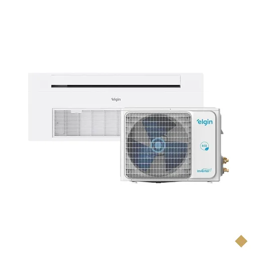 Ar Condicionado 12000 BTUs Split Cassete 1 Via Inverter Elgin Quente e Frio One…