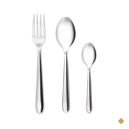 Faqueiro 36 Talheres para Sobremesa Colheres Chá Café Garfo Pequeno Aço Inox…