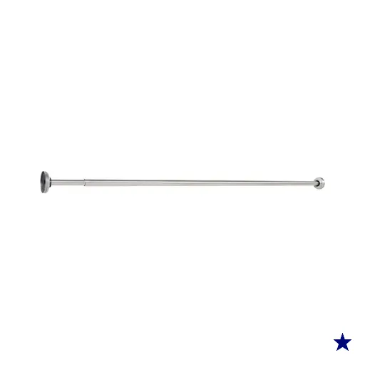 Suporte Para Cortina De Banheiro Varão Extensível 125 a 220cm