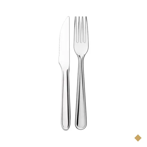 Jogo 24 Talheres de Churrasco Brinox Modena Inox Garfo e Faca Restaurante…