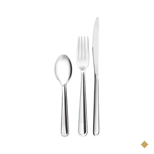 Jogo 36 peças Talheres para Sobremesa Chá Inox Brinox Modena Garfo Faca…