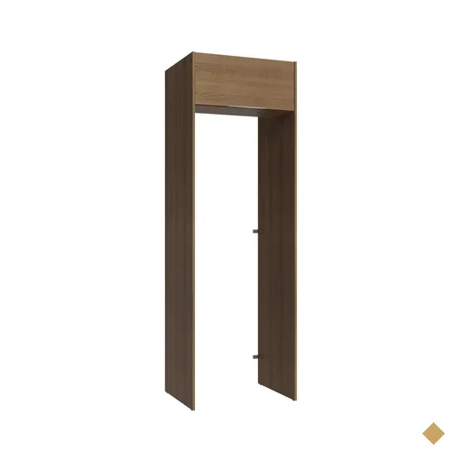 Porta-Geladeira 73 cm 1 Porta Basculante Rustic Stella Madesa