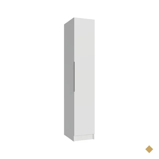 Guarda-Roupa Modulado 1 Porta Branco Neo Madesa