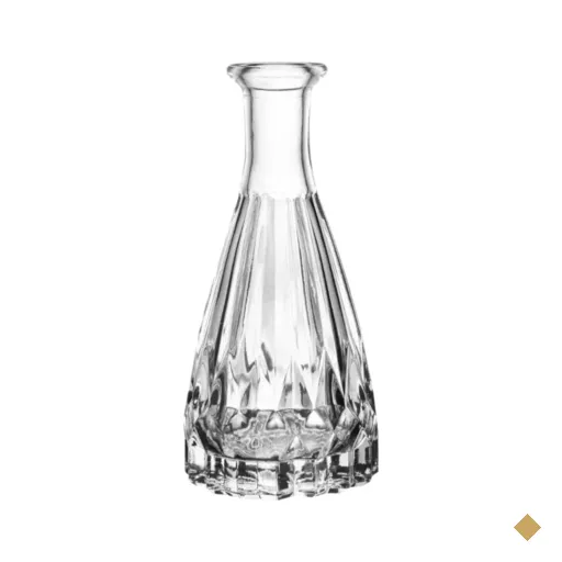 Vaso Vidro Transparente 7x15cm Wolff Flor Decoração Difusor Vasinho Mesa de…