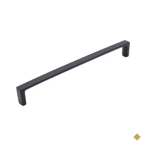 Puxador de Móvel Armário Preto Fosco 20cm Alça Torralba 1691 Oeiras De…