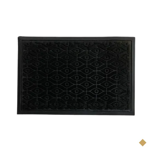 Tapete de Porta Emborrachado 40x60cm Preto