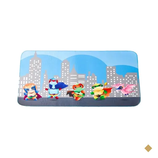 Tapete Quarto Infantil com Desenhos 45x95cm Dino