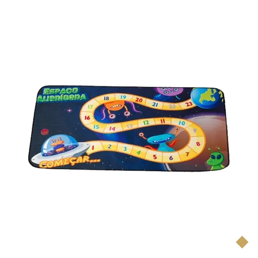 Tapete Quarto Infantil com Desenhos 45x95cm Aliens
