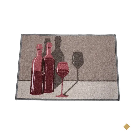Tapete de Cozinha Colori Antiderrapante 40x60cm Wine