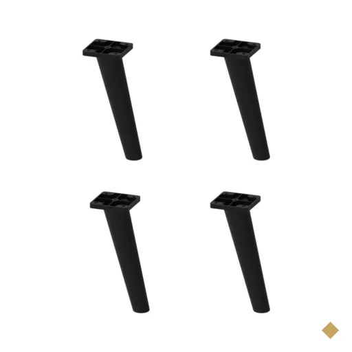 Kit 4 Pés Palito Retrô para Paneleiro/Balcão 70cm/Balcão Canto Veneza…