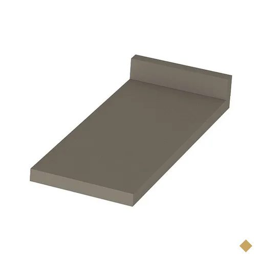 Tampo p/ Balcão Cozinha Gabinete 20x53cm Duna - Henn