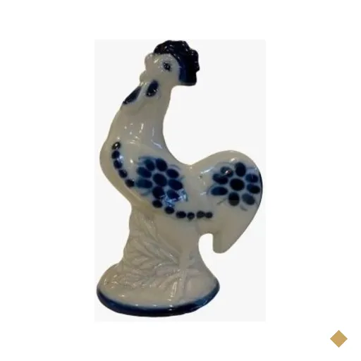 Galinho da Sorte Porcelana Pintado a Mão - Monte Siao
