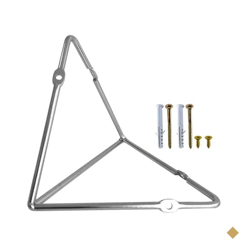Kit 2 Suportes Mão Francesa 21x12,5cm Prateleiras Aramado Estilo Industrial…