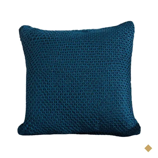 Capa de Almofada Atacama New Decotiva 45x45cm Azul Cobalto