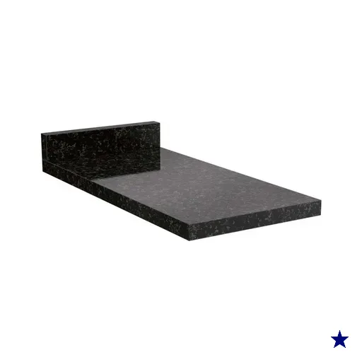 Módulo Cozinha Kappesberg Nox Tampo p/ Balcão B647 25cm Preto-Kappesberg