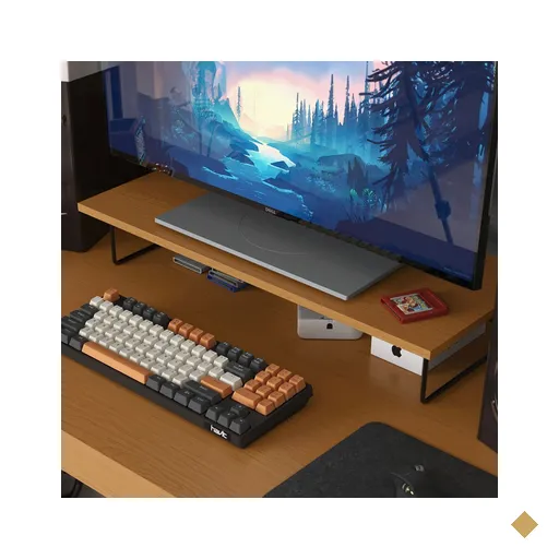 Suporte para Monitor Criare Preto/Nature - Art Panta