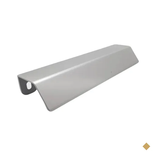 Puxador Alça de Sobrepor Pv22 Níquel Escovado 128mm Torralba Móveis…