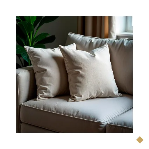 Kit 2 Capas de Almofadas Boucle Bege Claro 45x45cm Cama inBox