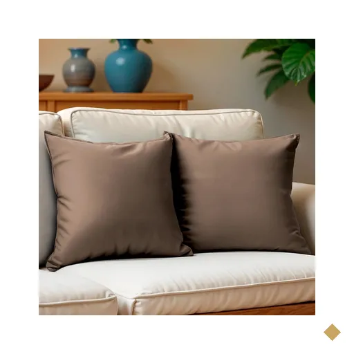 Kit 2 Capas de Almofadas Velusoft Castor 45x45cm Cama inBox