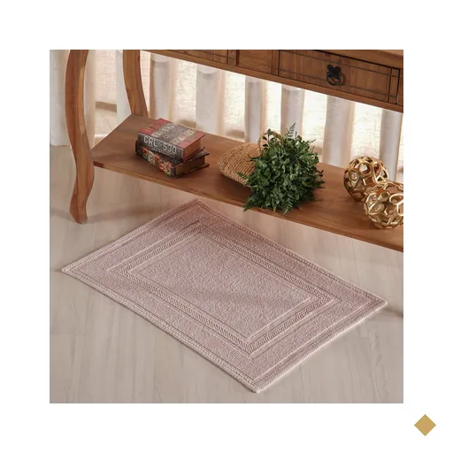 Tapete Nobile Jacquard 100% Algodão 1300g/m² 50x70cm Peach