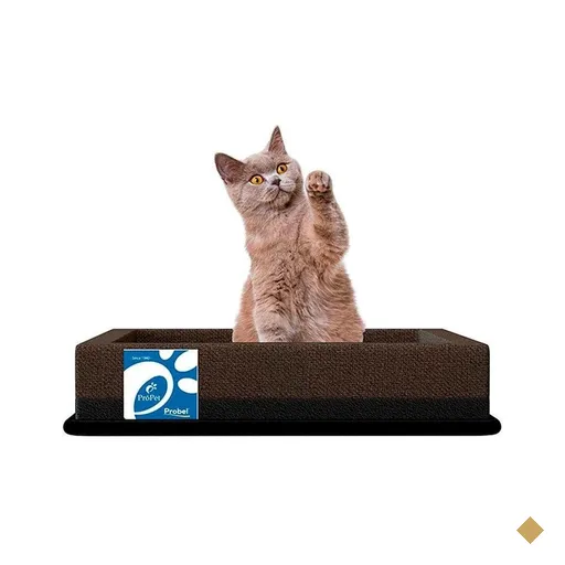 Cama box PET Cachorro / Gato Pequeno PróPet Foam Marrom/Preto (45x55x10) -…