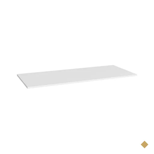 Tampo p/ Balcão Cozinha Movelbento Torino 120x51cm Branco