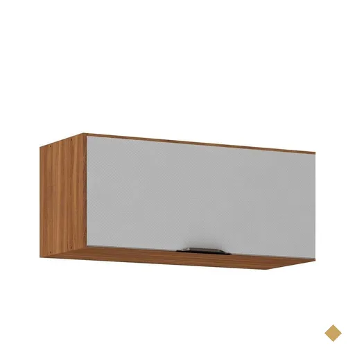 Armário Aéreo Cozinha Modulado Firenze 1 Porta 70cm Amendola/Nude Prime TX -…