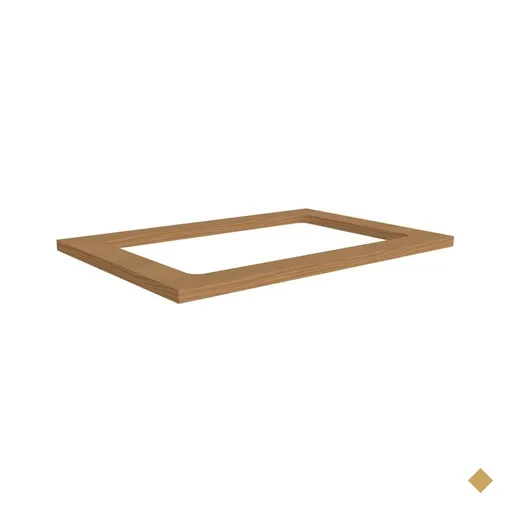 Tampo p/ Balcão Cozinha Cooktop E608 80cm Canela - Kappesberg