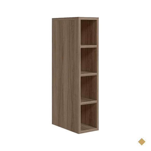 Aereo Nicho Garrafeiro MDF 15 cm Kali 12198 Carvalho Toq Nicioli