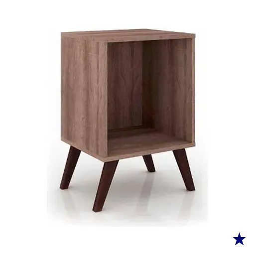 Mesa Cabeceira Casal RT3013 Rustico - Movelbento