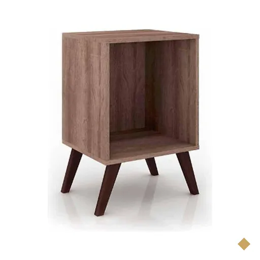 Mesa Lateral p/ Sala RT3013 Rustico - Movelbento