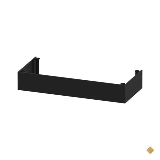 Kit Rodapé para Balcão Cozinha 105cm Veneza com Pés Multimóveis MP3753