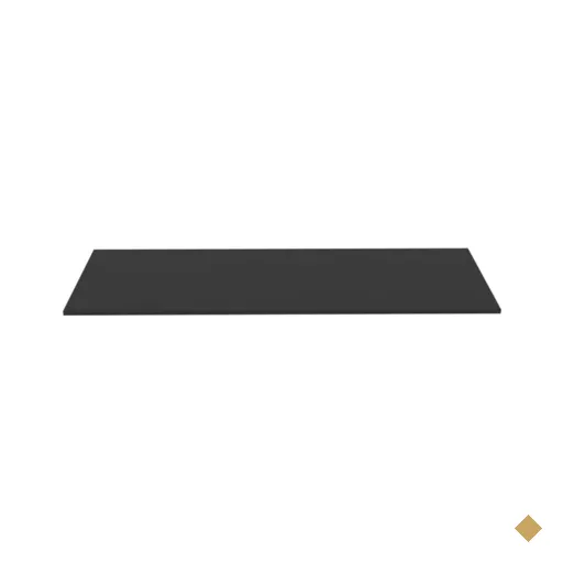 Tampo Para Balcao 150cm 9310 Preto Mobbs