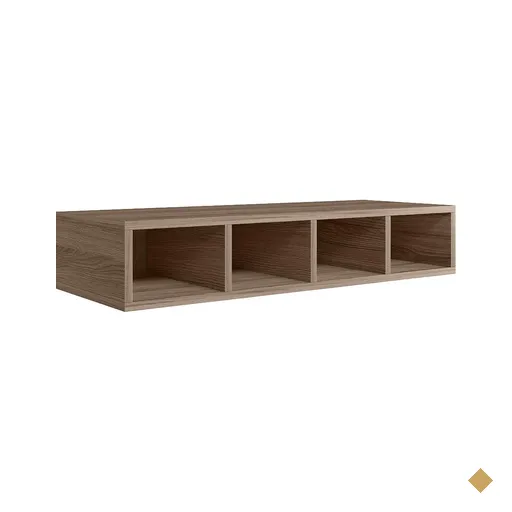 Aereo Nicho Garrafeiro MDF 80 cm Kali 16683 Carvalho Toq Nicioli
