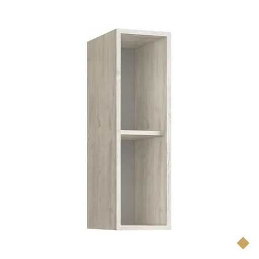 Armário Aéreo Cozinha 20 Cm Greta 1 Prateleira Crema - Irm Móveis