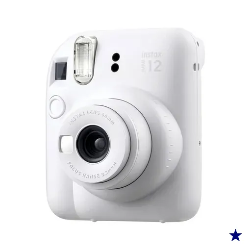 Câmera Instantânea Instax Mini 12 Fujifilm Branco Marfim