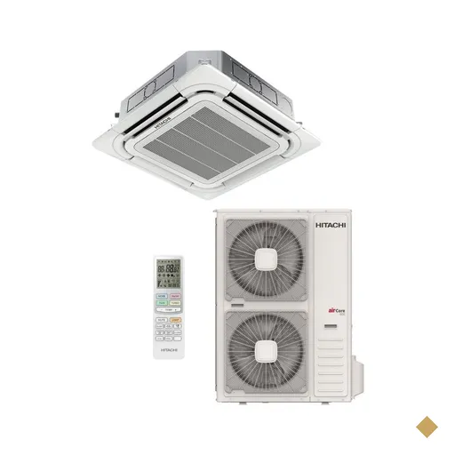 Ar Condicionado 46000 BTUs Split Cassete Inverter Hitachi Quente e Frio Air…