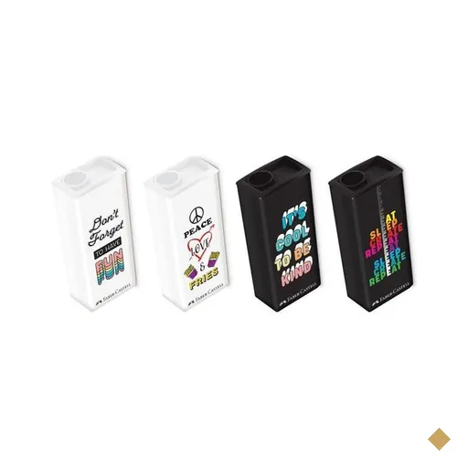 Apontador com Depósito Pôster, Estampas Sortidas, Faber-Castell - UN 1 UN