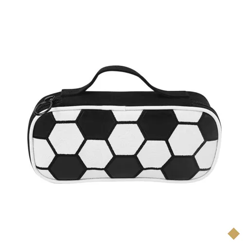 Estojo escolar em pvc, Football , A2874, Spiral - PT 1 UN