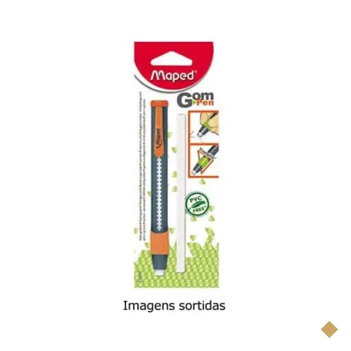 Caneta Borracha Gom Pen com 01 refil adicional, cores sortidas, Maped - BT 1 UN