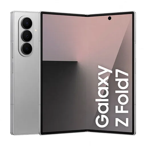 Celular Samsung Galaxy Z Fold 7 5G Prata, 512GB, 16GB RAM e Câmera Tripla de…