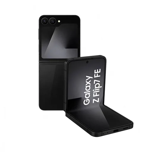 Celular Samsung Galaxy Z Flip7 FE 5G Preto, 256GB, 12GB RAM e Câmera Dupla de…