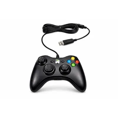 Controle Compativel Para XBOX 360 Com Fio Para Video Game E PC Tvs Samsung Cor…