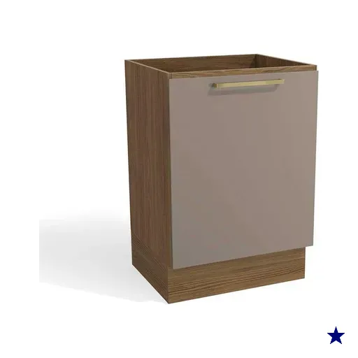Módulo Cozinha Kappesberg Botanic Balcão Botanic M629 c/ 1 Porta s/Tampo 60cm…
